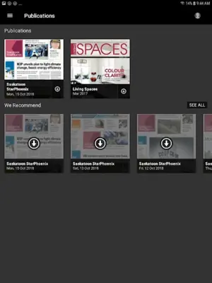 Saskatoon StarPhoenix ePaper android App screenshot 0